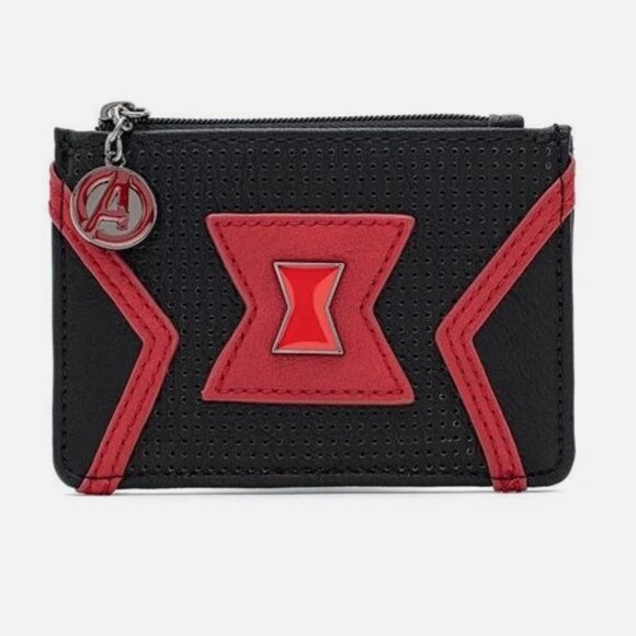Loungefly Marvel Black Widow Cardholder Wallet - Picture 1 of 3